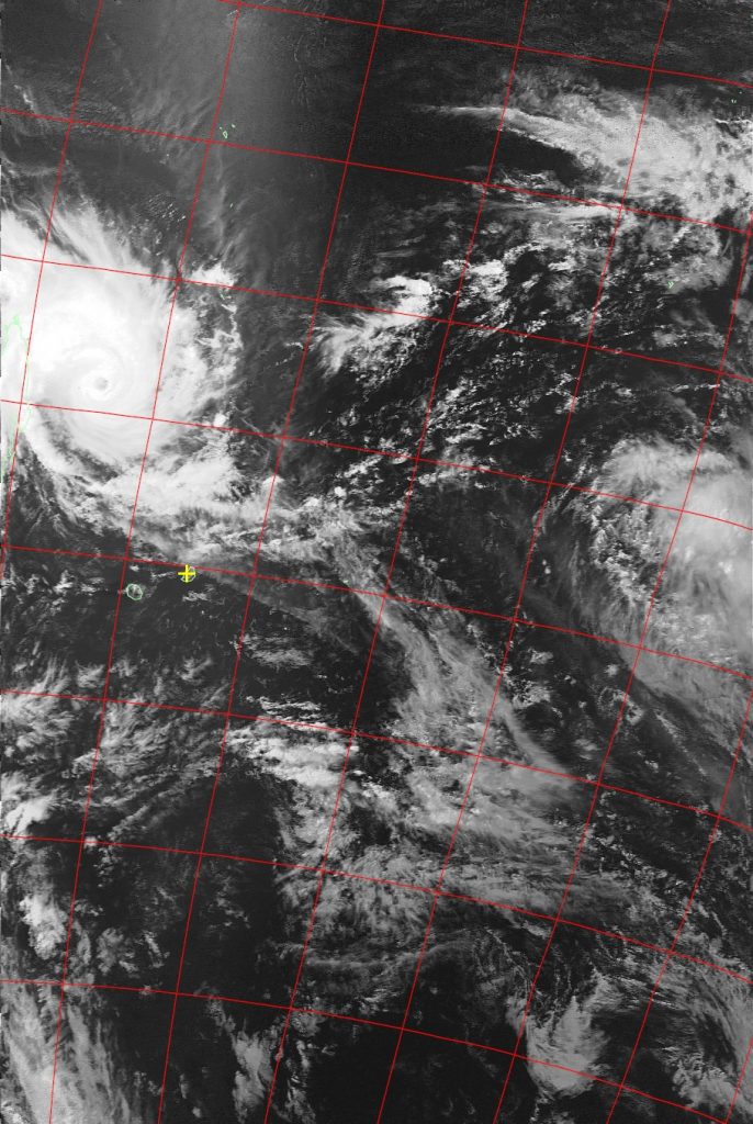 Tropical Cyclone Enawo, Noaa 19 VIS 06 Mar 2017 14:55