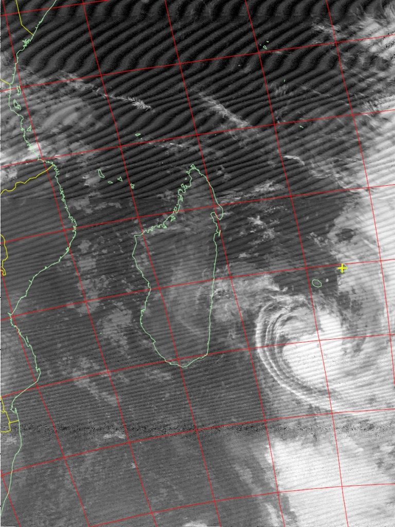 Moderate tropical storm Daya, Noaa 15 IR 11 Feb 2016 06:12