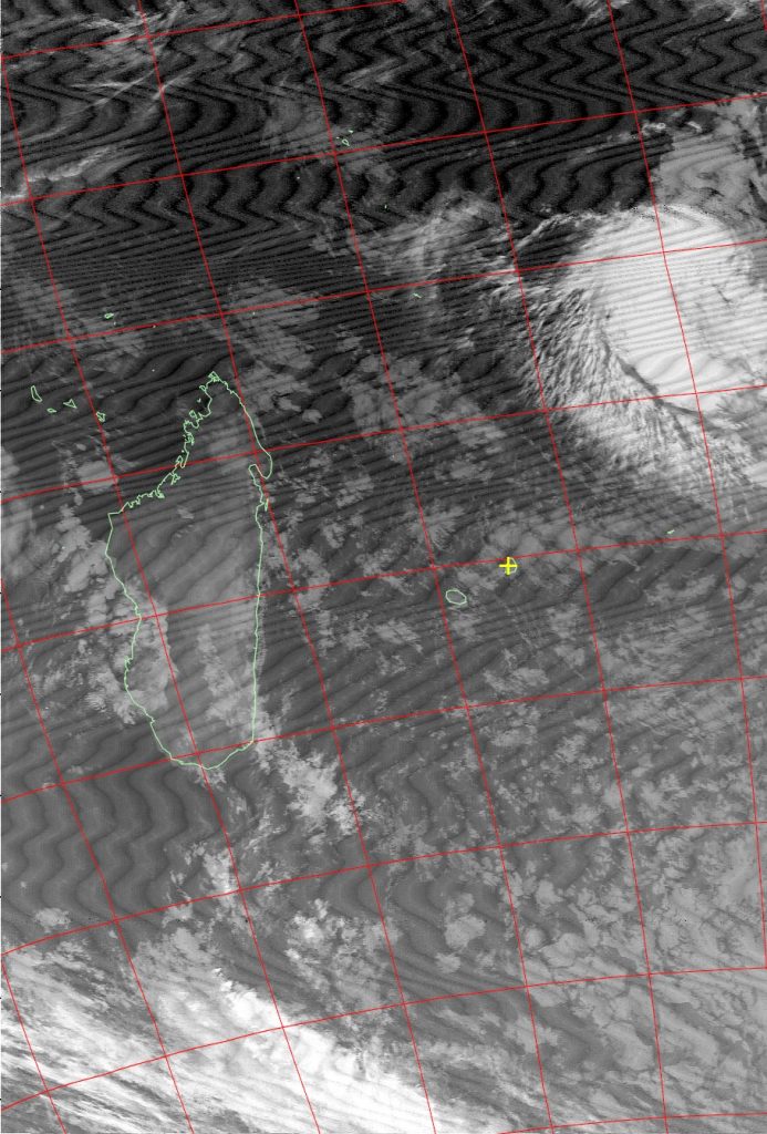 Tropical disturbance, Noaa 15 IR 17 Jul 2016 06:00