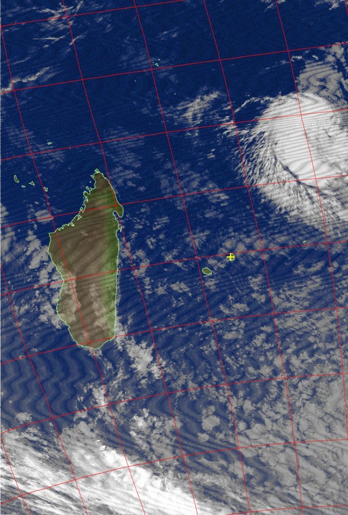 Tropical disturbance, Noaa 15 IR 17 Jul 2016 06:00