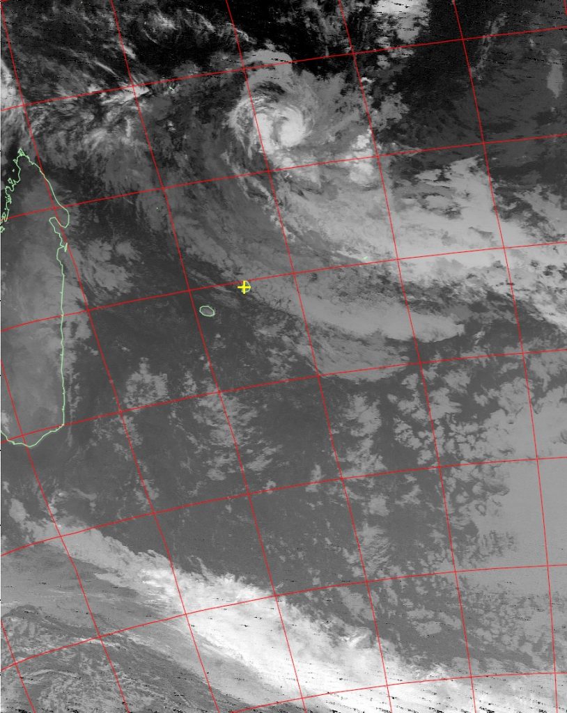 Moderate tropical storm Abela, Noaa 15 IR 18 Jul 2016 04:35