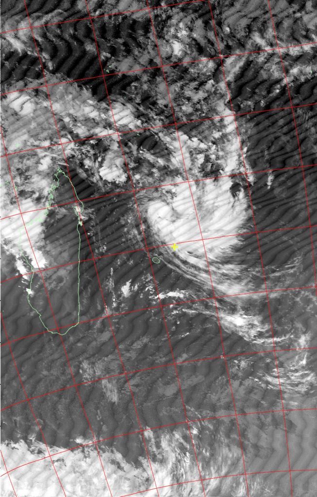 Severe tropical storm Carlos, Noaa 18 IR 05 Feb 2017 06:34
