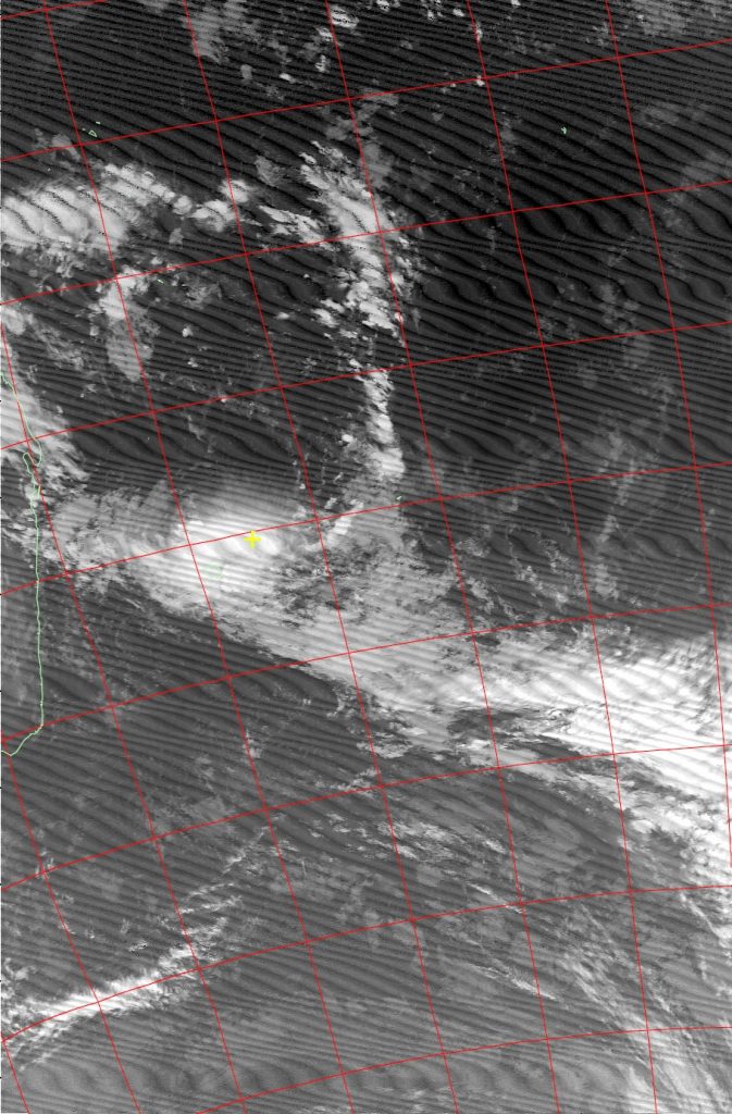 Moderate tropical storm Carlos, Noaa 18 IR 07 Feb 2017 06:11