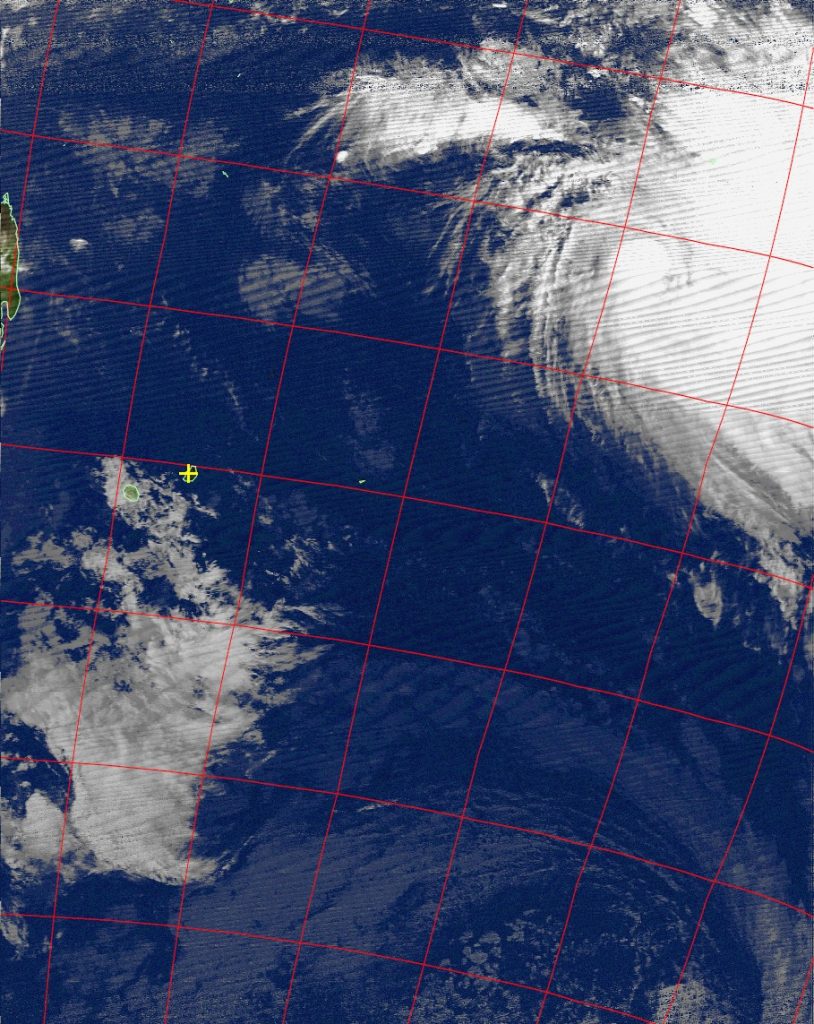 Moderate tropical storm Annabelle, Noaa 18 IR 21 Nov 2015 17:15