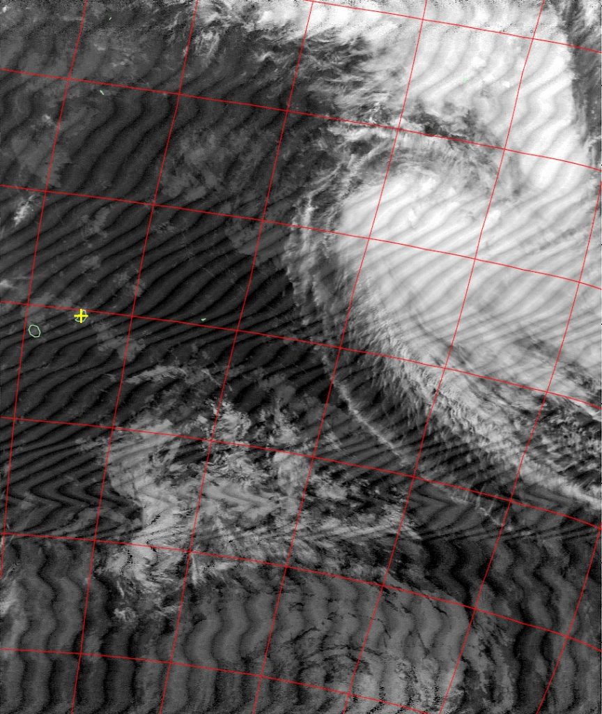 Moderate tropical storm Annabelle, Noaa 18 IR 22 Nov 2015 17:03