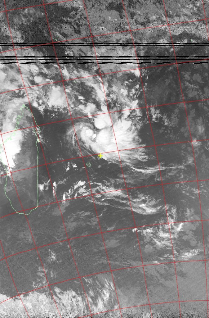 Severe tropical storm Carlos, Noaa 19 IR 05 Feb 2017 02:51