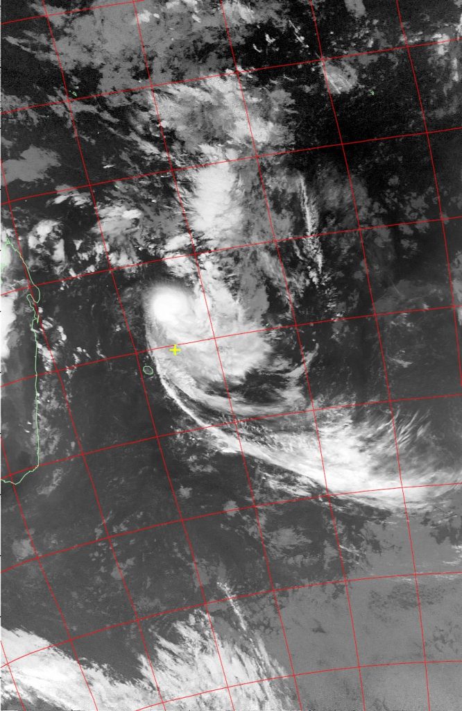 Severe tropical storm Carlos, Noaa 19 IR 06 Feb 2017 02:40
