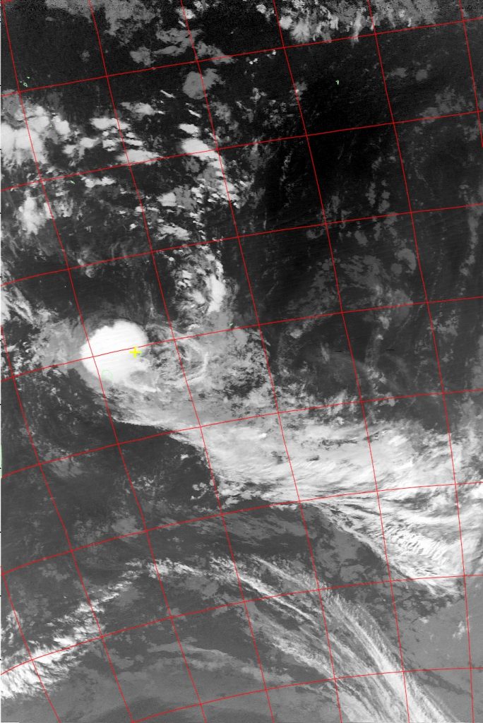 Moderate tropical storm Carlos, Noaa 19 IR 07 Feb 2017 02:28