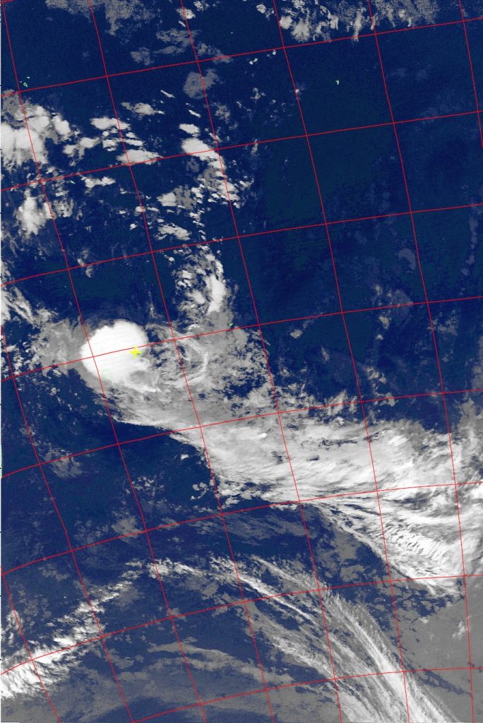 Moderate tropical storm Carlos, Noaa 19 IR 07 Feb 2017 02:28