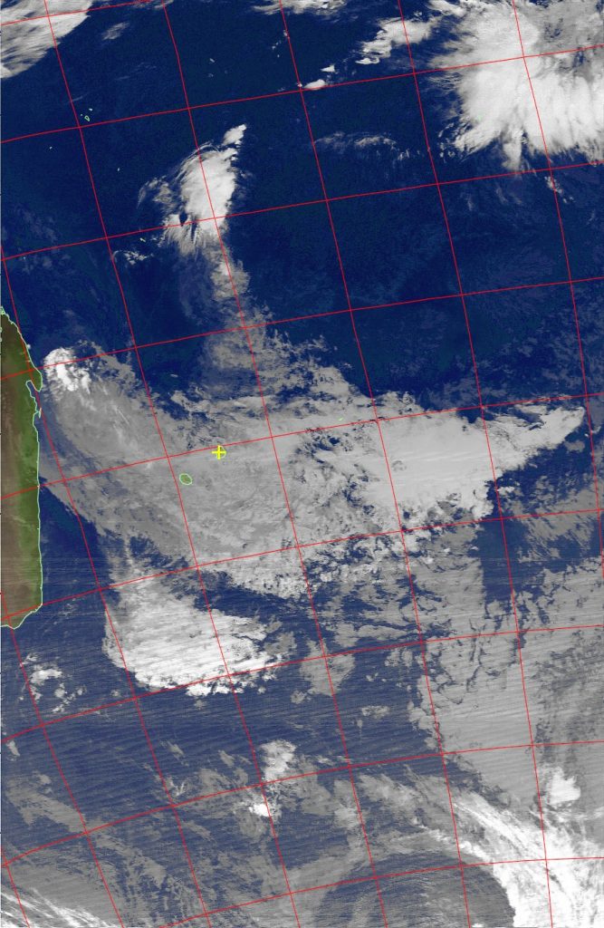 Tropical storm Ex-Abela, Noaa 19 IR 20 Jul 2016 02:18