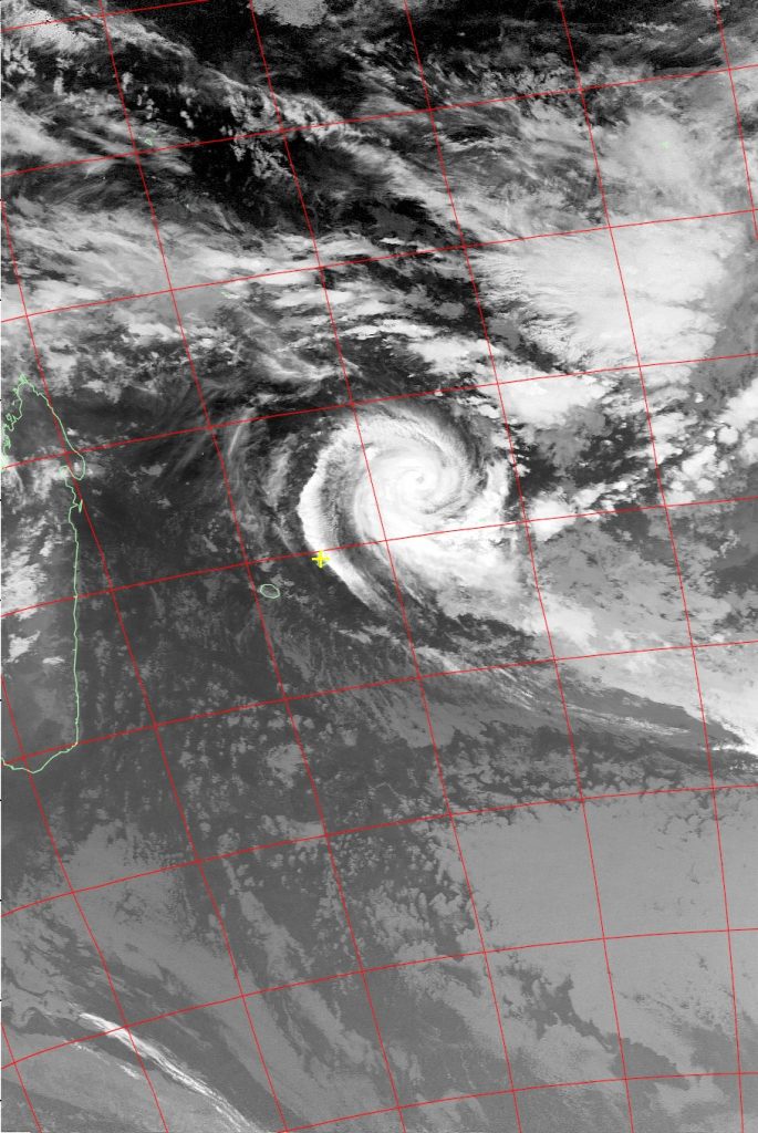 Intense Tropical Cyclone Berguitta, Noaa 15 IR 16 Jan 2018 06:10