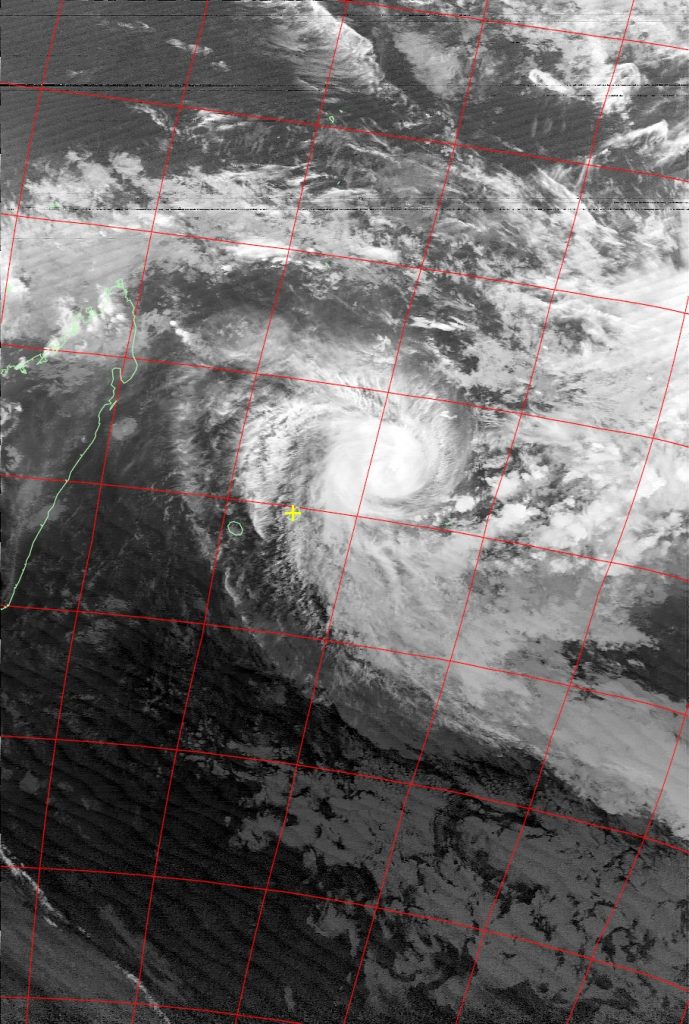 Tropical Cyclone Berguitta, Noaa 15 IR 16 Jan 2018 18:36