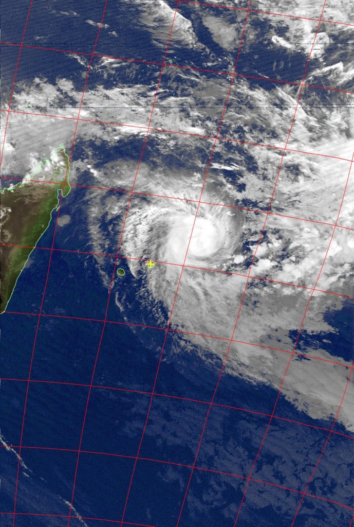 Tropical Cyclone Berguitta, Noaa 15 IR 16 Jan 2018 18:36