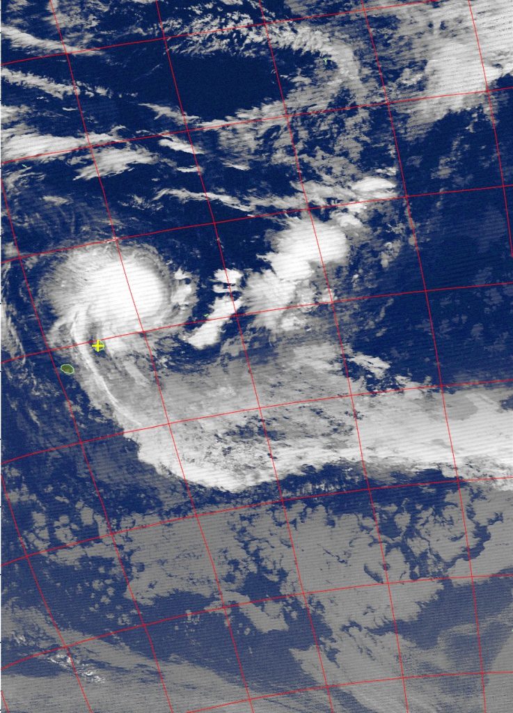 Tropical Cyclone Berguitta, Noaa 15 IR 17 Jan 2018 05:45