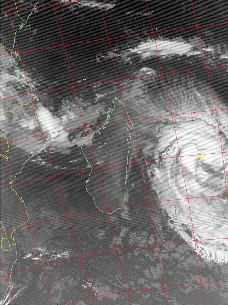Severe Tropical Storm Berguitta, Noaa 15 IR 18 Jan 2018 07:00