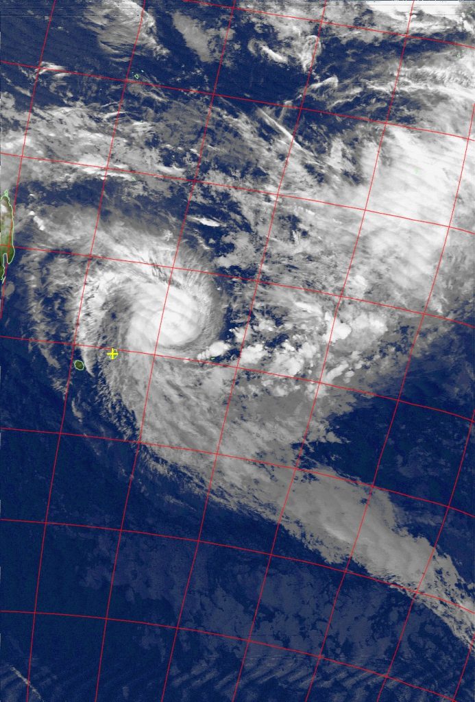 Tropical Cyclone Berguitta, Noaa 18 IR 16 Jan 2018 19:19