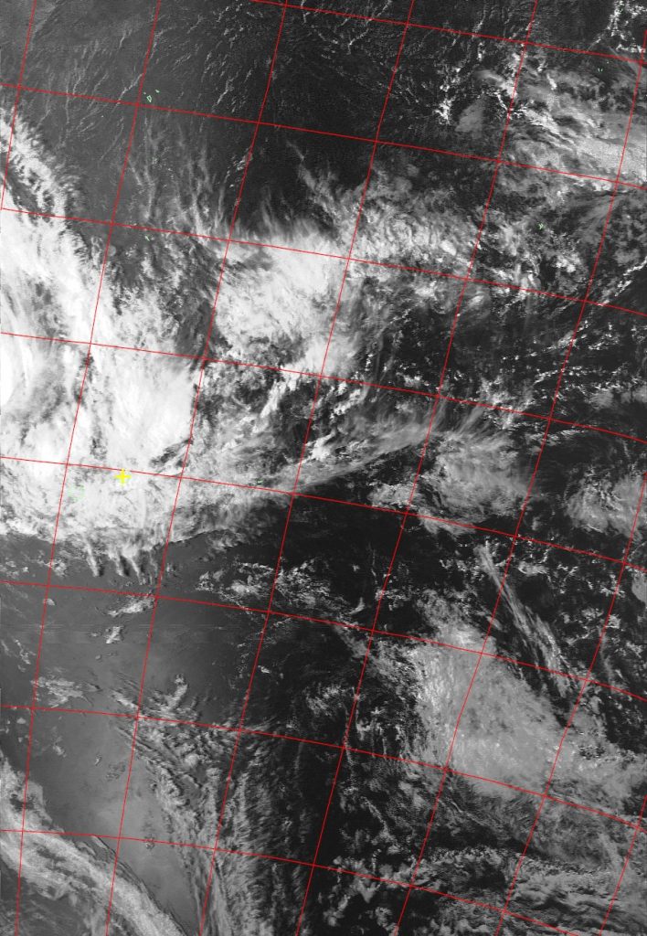 Severe Tropical Storm Ava, Noaa 19 VIS 04 Jan 2018 15:24