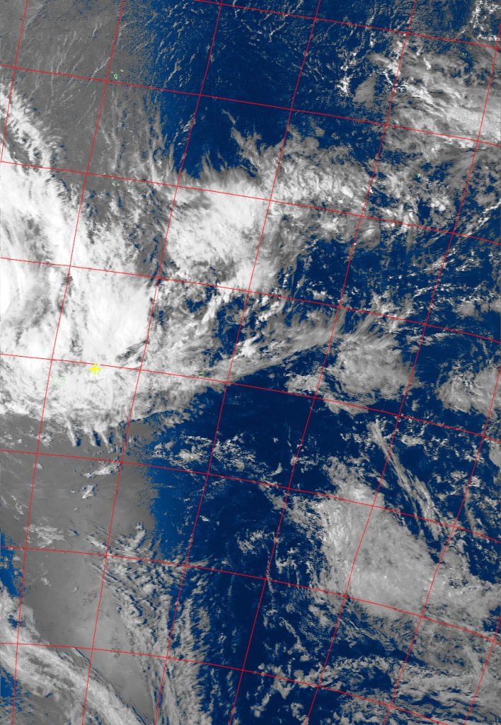 Severe Tropical Storm Ava, Noaa 19 VIS 04 Jan 2018 15:24