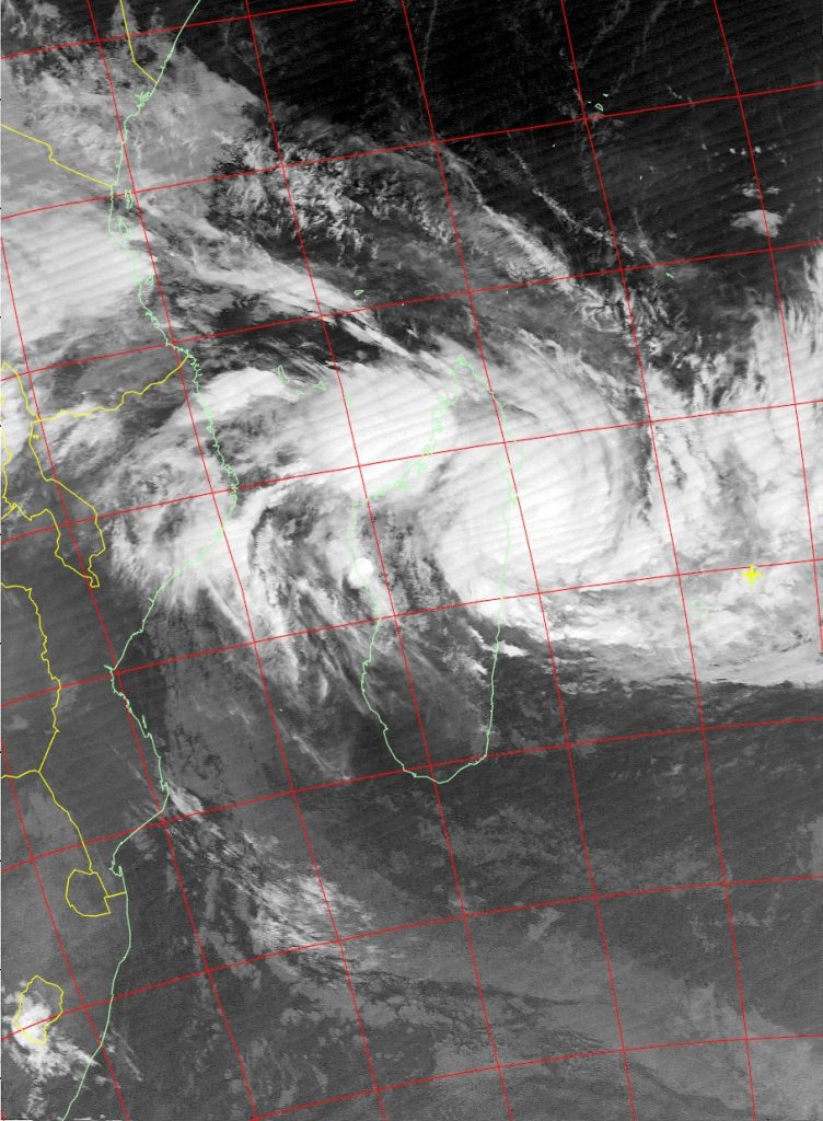 Tropical Cyclone Ava, Noaa 19 IR 05 Jan 2018 04:20