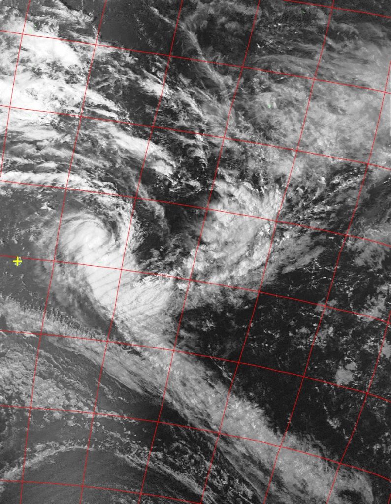 Severe Tropical Storm Berguitta, Noaa 19 VIS 14 Jan 2018 15:10