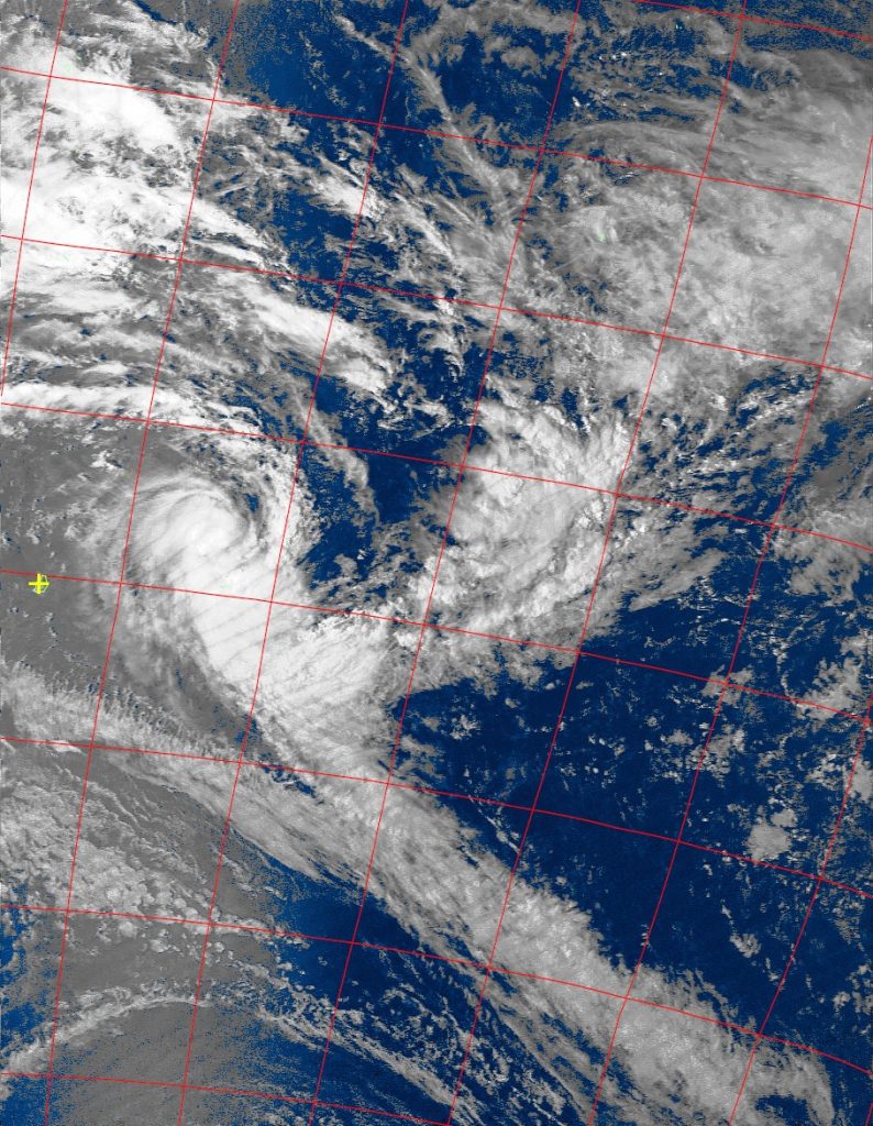 Severe Tropical Storm Berguitta, Noaa 19 VIS 14 Jan 2018 15:10