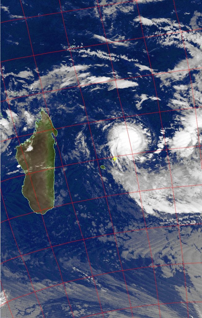 Tropical Cyclone Berguitta, Noaa 19 IR 17 Jan 2018 03:41