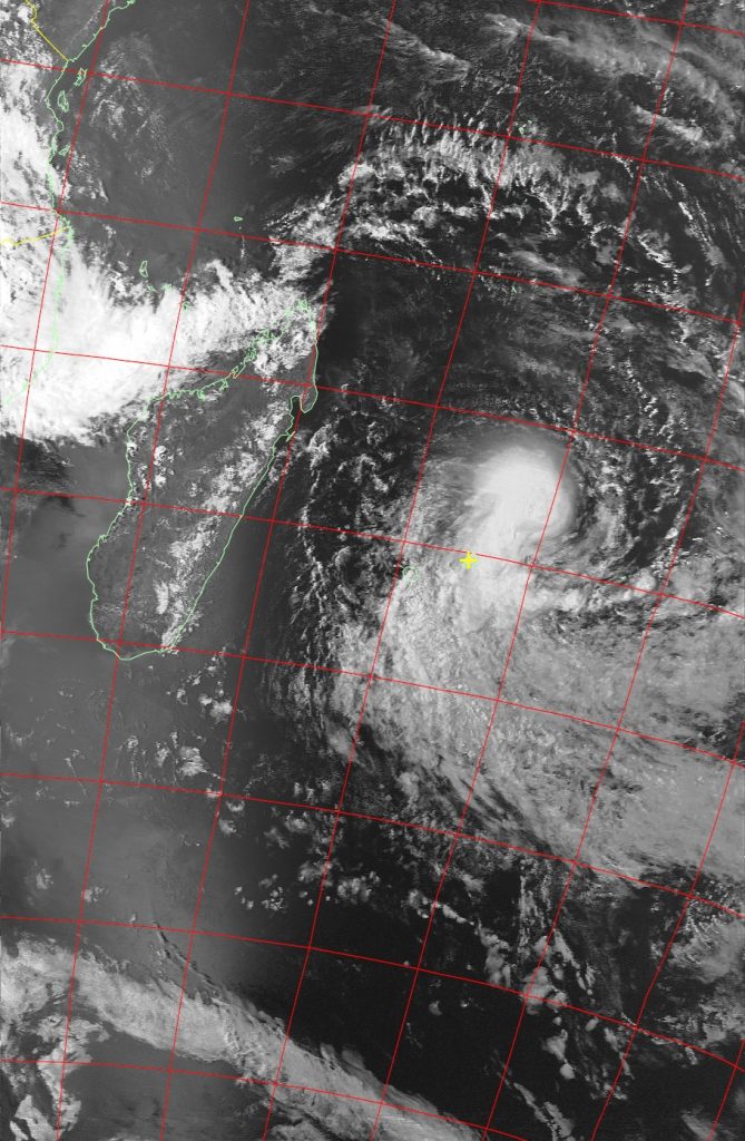 Severe Tropical Storm Berguitta, Noaa 19 IR 17 Jan 2018 16:15