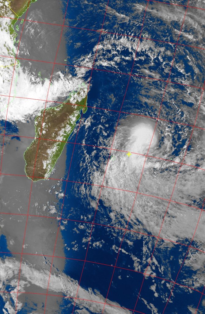 Severe Tropical Storm Berguitta, Noaa 19 IR 17 Jan 2018 16:15