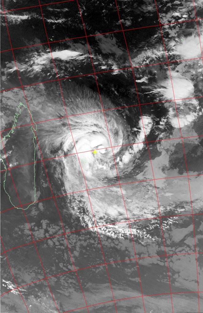 Severe Tropical Storm Berguitta, Noaa 19 IR 18 Jan 2018 03:30
