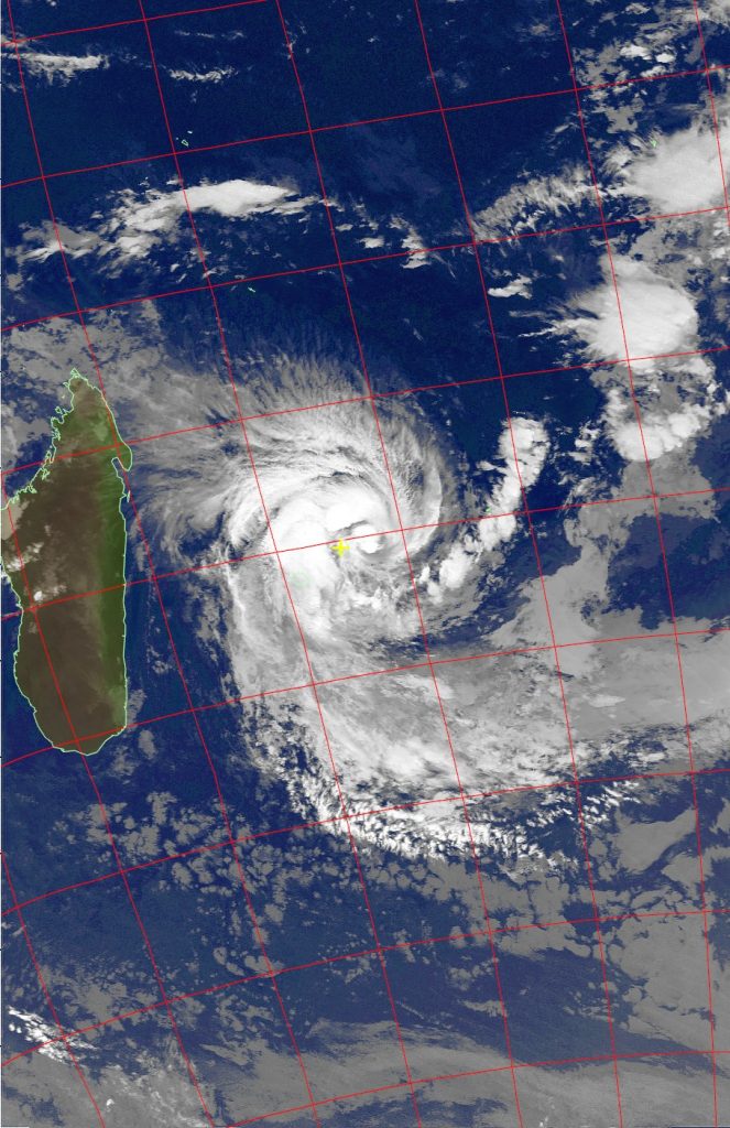 Severe Tropical Storm Berguitta, Noaa 19 IR 18 Jan 2018 03:30