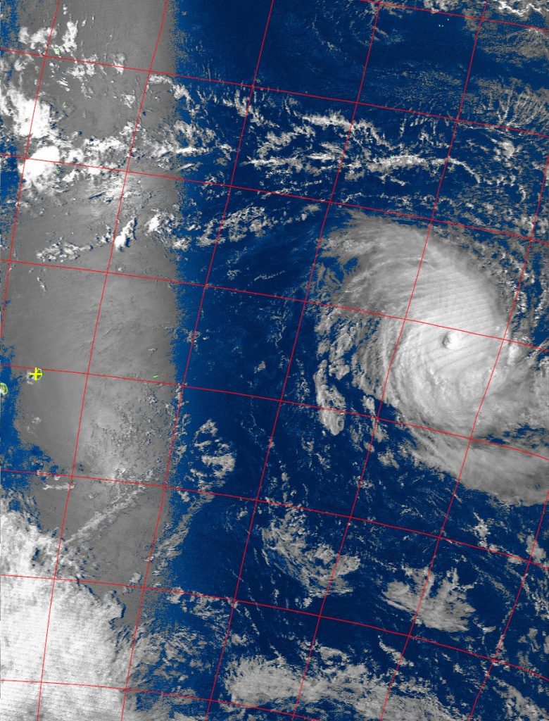 Tropical Cyclone Cebile, Noaa 19 VIS 31 Jan 2018 15:15