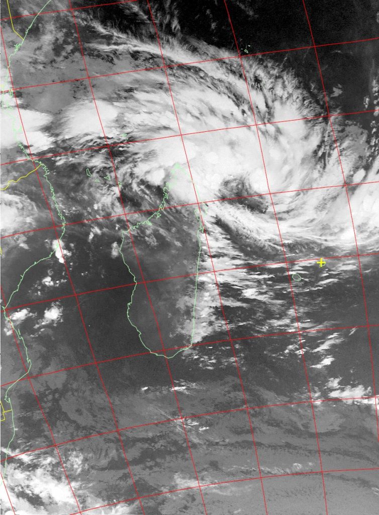 Moderate Tropical Storm Dumazile, Noaa 15 IR 03 Mar 2018 06:59