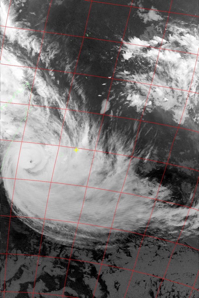 Tropical Cyclone Dumazile, Noaa 15 IR 05 Mar 2018 18:35