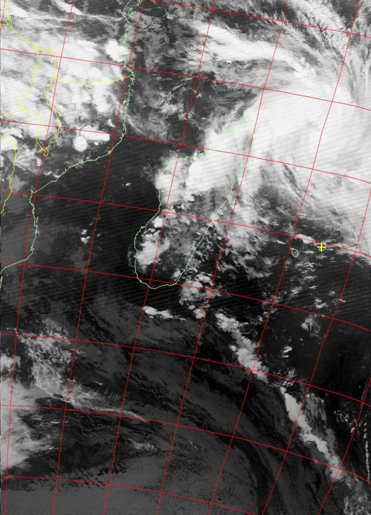 Moderate Tropical Storm Dumazile, Noaa 18 IR 03 Mar 2018 20:26