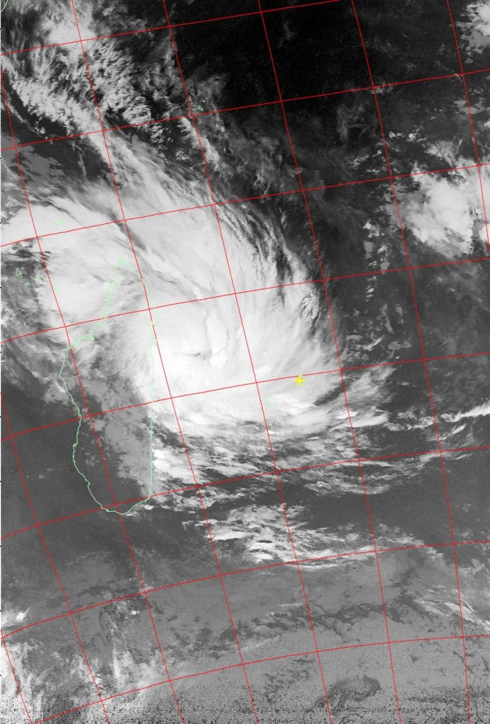 Severe Tropical Storm Dumazile, Noaa 18 IR 04 Mar 2018 07:41