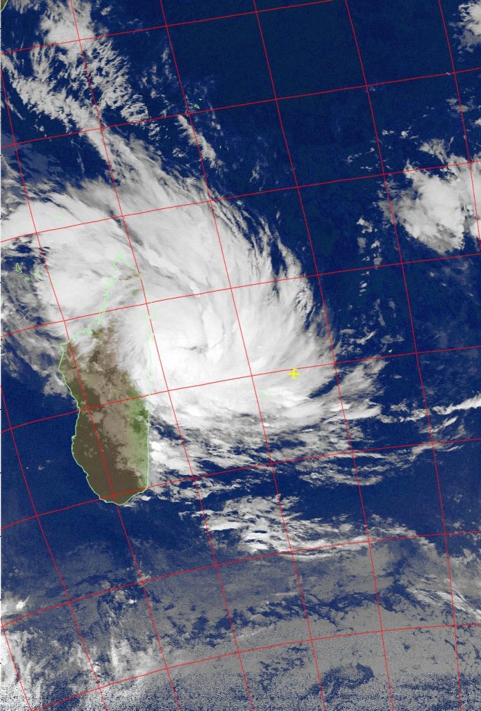 Severe Tropical Storm Dumazile, Noaa 18 IR 04 Mar 2018 07:41