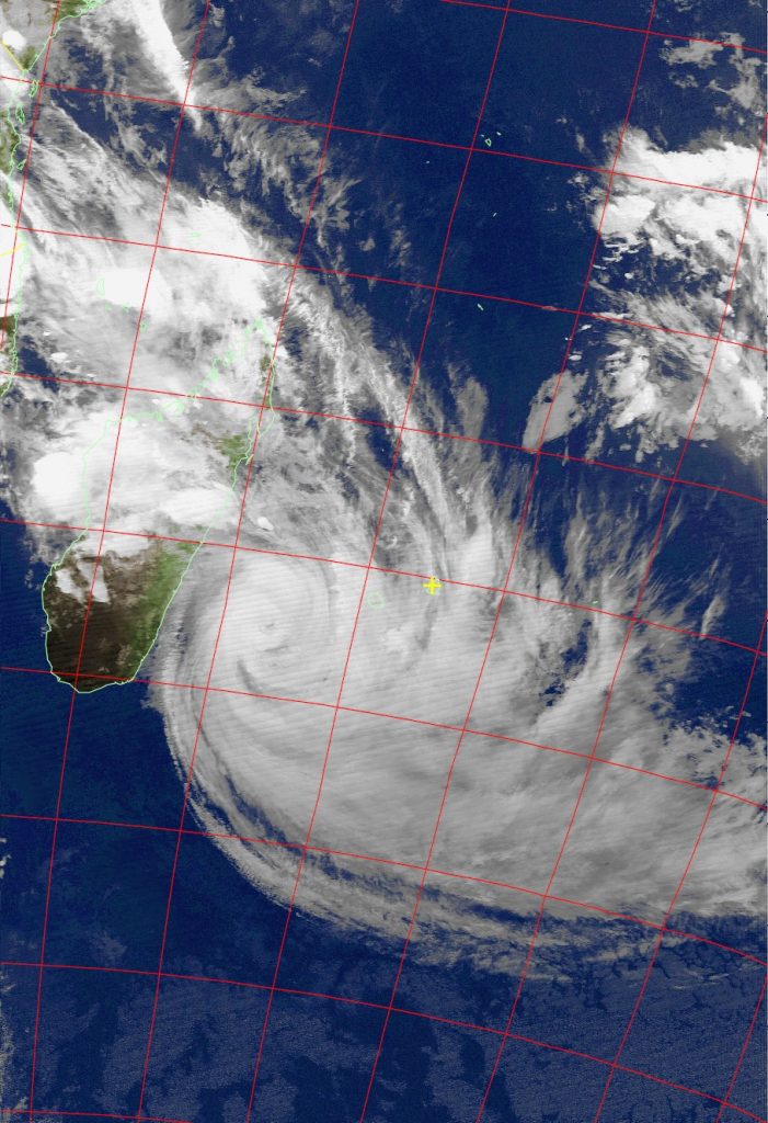 Tropical Cyclone Dumazile, Noaa 18 IR 05 Mar 2018 20:03