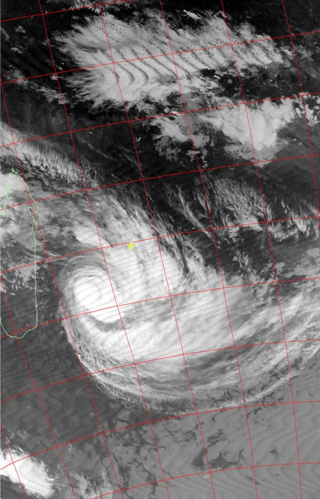 Tropical Cyclone Dumazile, Noaa 18 IR 06 Mar 2018 07:18