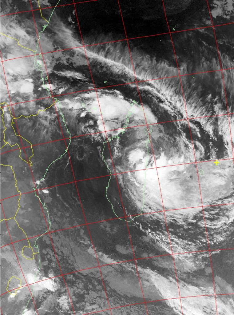 Moderate Tropical Storm Eliakim, Noaa 18 IR 18 Mar 2018 08:20