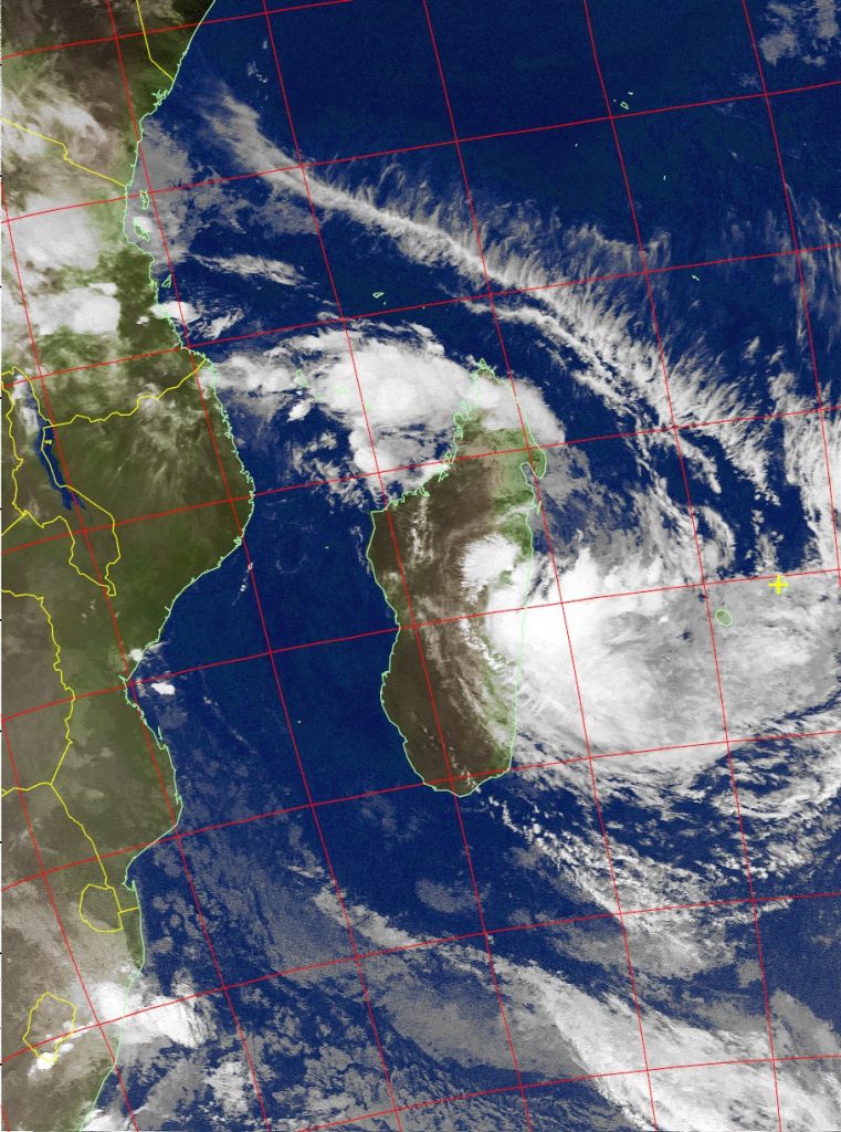 Moderate Tropical Storm Eliakim, Noaa 18 IR 18 Mar 2018 08:20