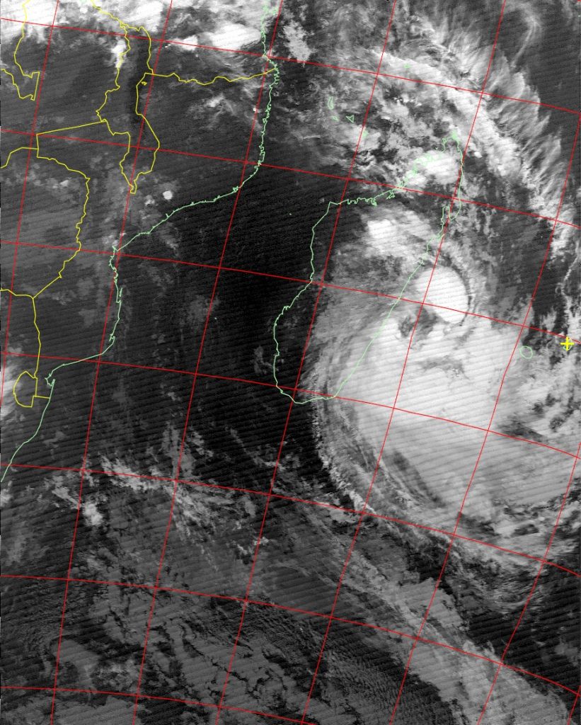 Moderate Tropical Storm Eliakim, Noaa 18 IR 18 Mar 2018 20:53