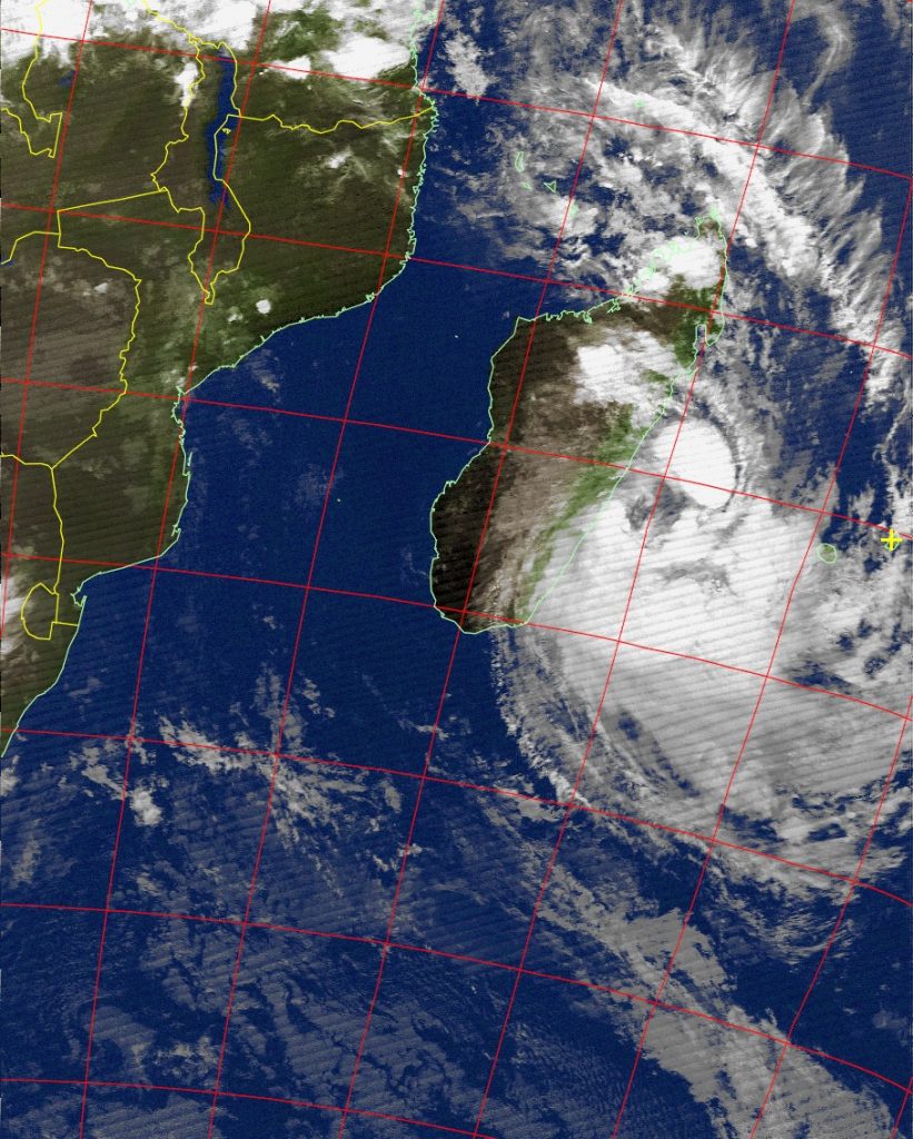 Moderate Tropical Storm Eliakim, Noaa 18 IR 18 Mar 2018 20:53