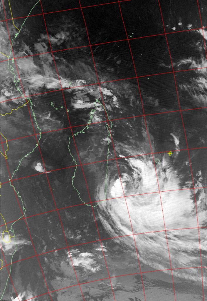 Moderate Tropical Storm Eliakim, Noaa 18 IR 19 Mar 2018 08:08