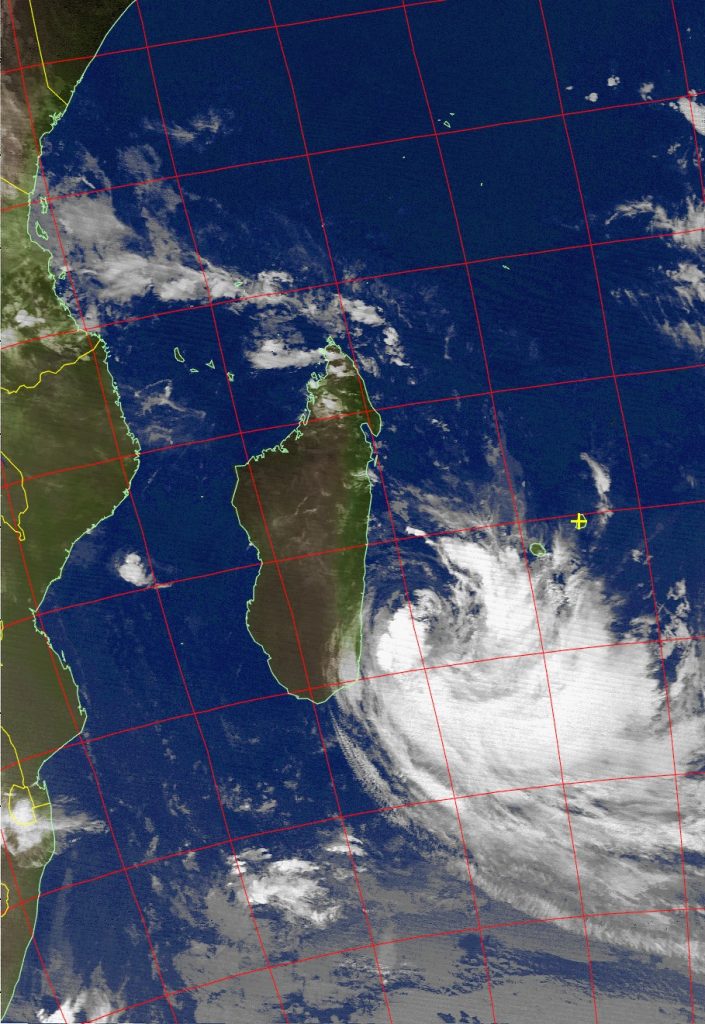 Moderate Tropical Storm Eliakim, Noaa 18 IR 19 Mar 2018 08:08