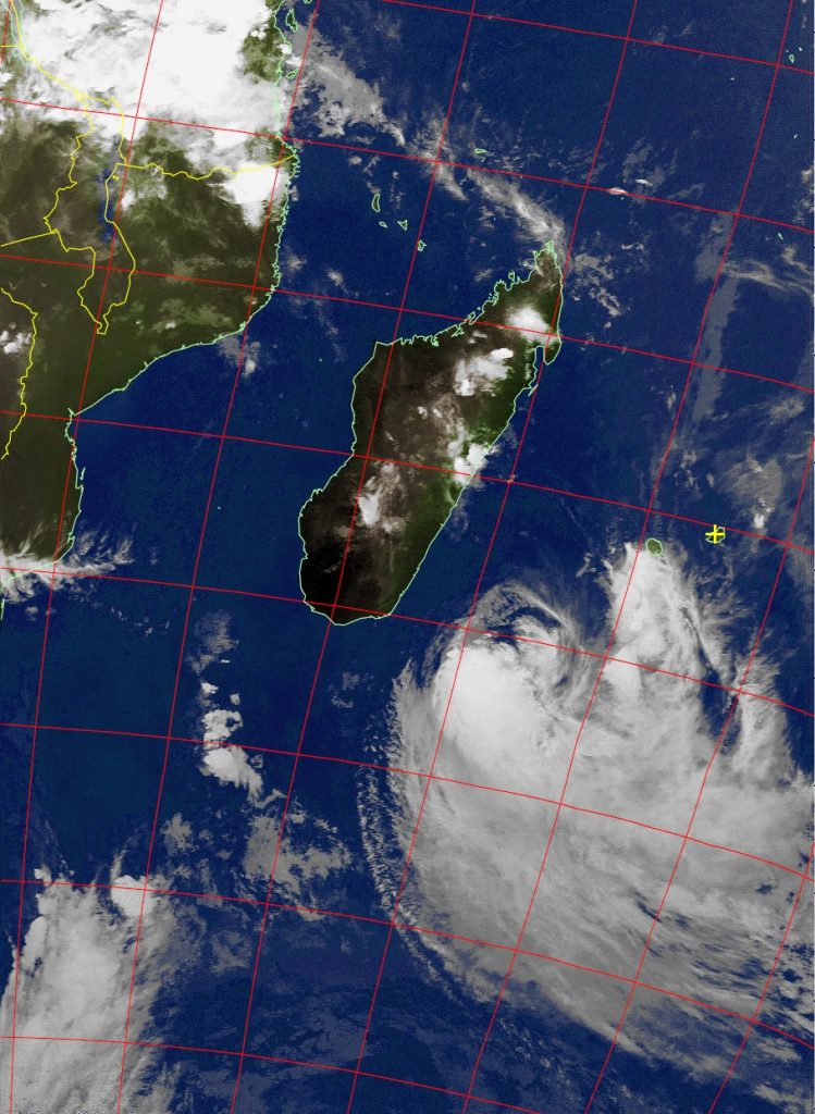 Moderate Tropical Storm Eliakim, Noaa 18 IR 19 Mar 2018 20:41