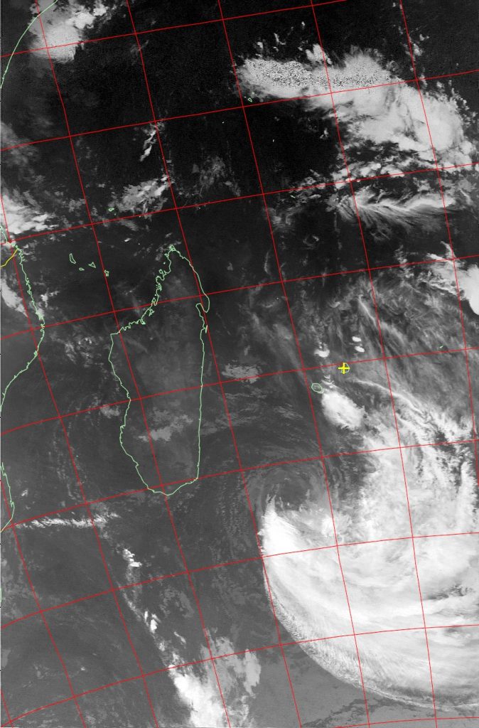 Moderate Tropical Storm Eliakim, Noaa 18 IR 20 Mar 2018 07:56