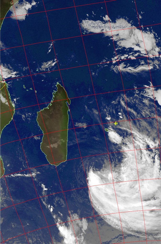 Moderate Tropical Storm Eliakim, Noaa 18 IR 20 Mar 2018 07:56