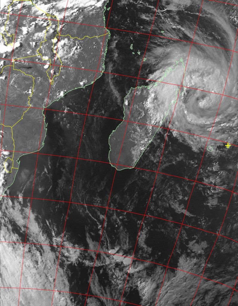 Moderate Tropical Storm Eliakim, Noaa 19 VIS 15 Mar 2018 17:02