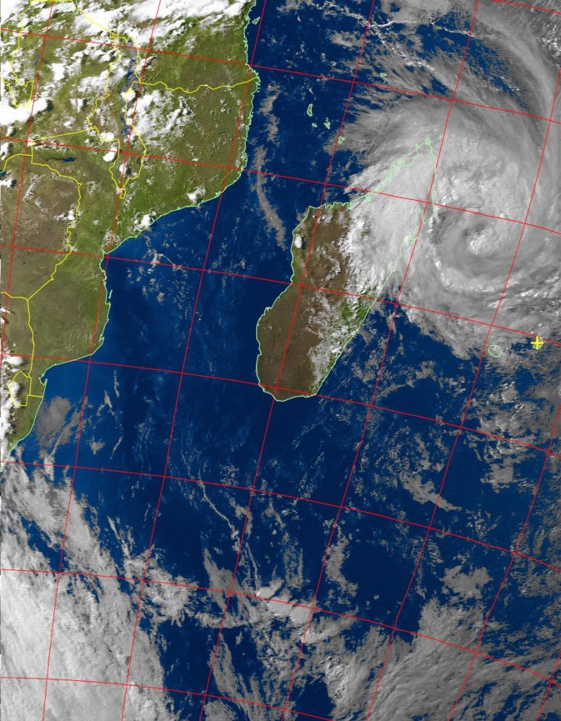 Moderate Tropical Storm Eliakim, Noaa 19 VIS 15 Mar 2018 17:02