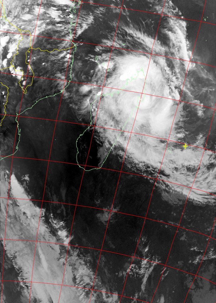 Severe Tropical Storm Eliakim, Noaa 19 VIS 16 Mar 2018 16:50